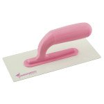 SATIN LIGHT TROWEL - ABS HANDLE - WHITE BLADE