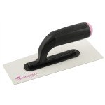 DECOR LIGHT TROWEL  ABS HANDLE - WHITE TRAPEZ. BLADE