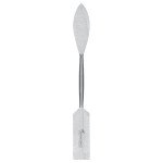 SCULPTURE STAINLESS STEEL SPATULA mm.25 - 1”