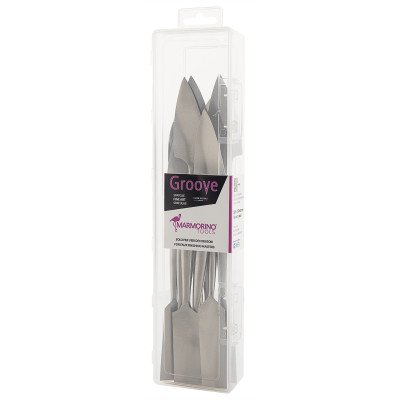 8 PIECES KIT ASSORTED SCULPTURE STAINLESS STEEL SPATULA