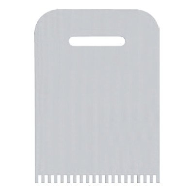 RIGHT FLEXIBLE STEEL COMB mm.80X110
