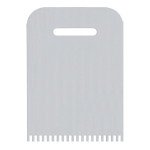 RIGHT FLEXIBLE STEEL COMB mm.80X110