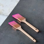 Synthetic Brush Blue Dolphin